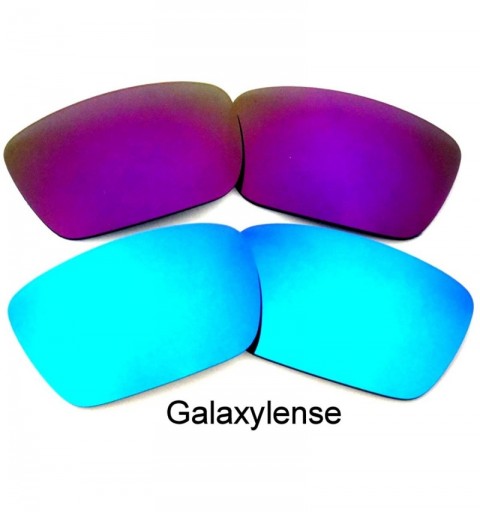 Oversized Replacement Lenses Fuel Cell Black&Purple&Red Color Polarized-FREE S&H. 3 Pairs - Ice Blue&purple - CD120HRV15Z $16.66