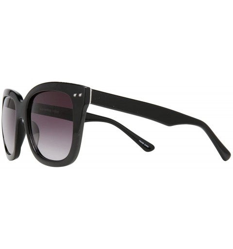 Aviator Rose Womens Sunglasses - Black - CI126QGTFAD $46.45
