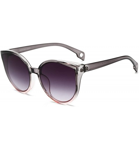 Cat Eye Cat Eye Sunglasses Women Men Vintage Gradient Glasses Retro Sun Glasses Female Eyewear - C3 - CD18W8WUHYD $16.98