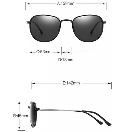 Round Fashion New myopia sunglasses brand design sunglasses polarized Unisex Optical Glasses UV400 - CG18SGCCSG0 $13.02