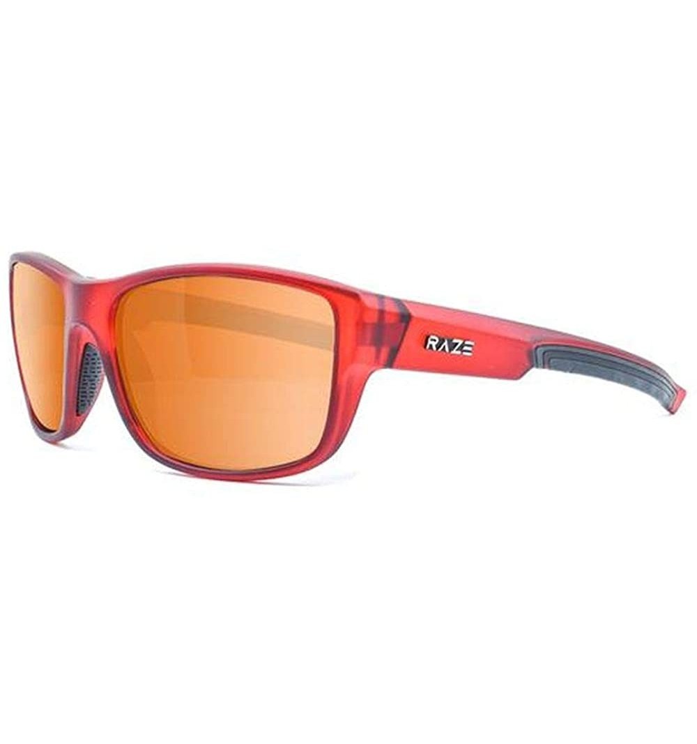 Sport Eyewear Chill Golf Sport Riding Sunglasses with Polarized Lens (Crystal Red) - CI18RTCGKRR $14.80