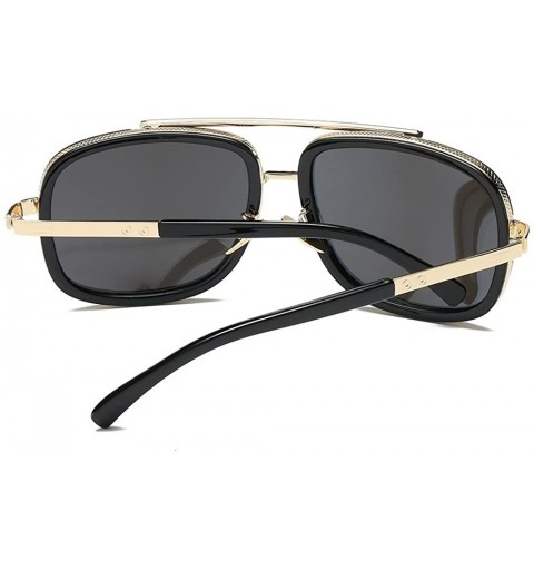 Sport Women Men Fashion Quadrate Metal Frame Brand Classic Sun6132c - CL18RT98TDX $10.07