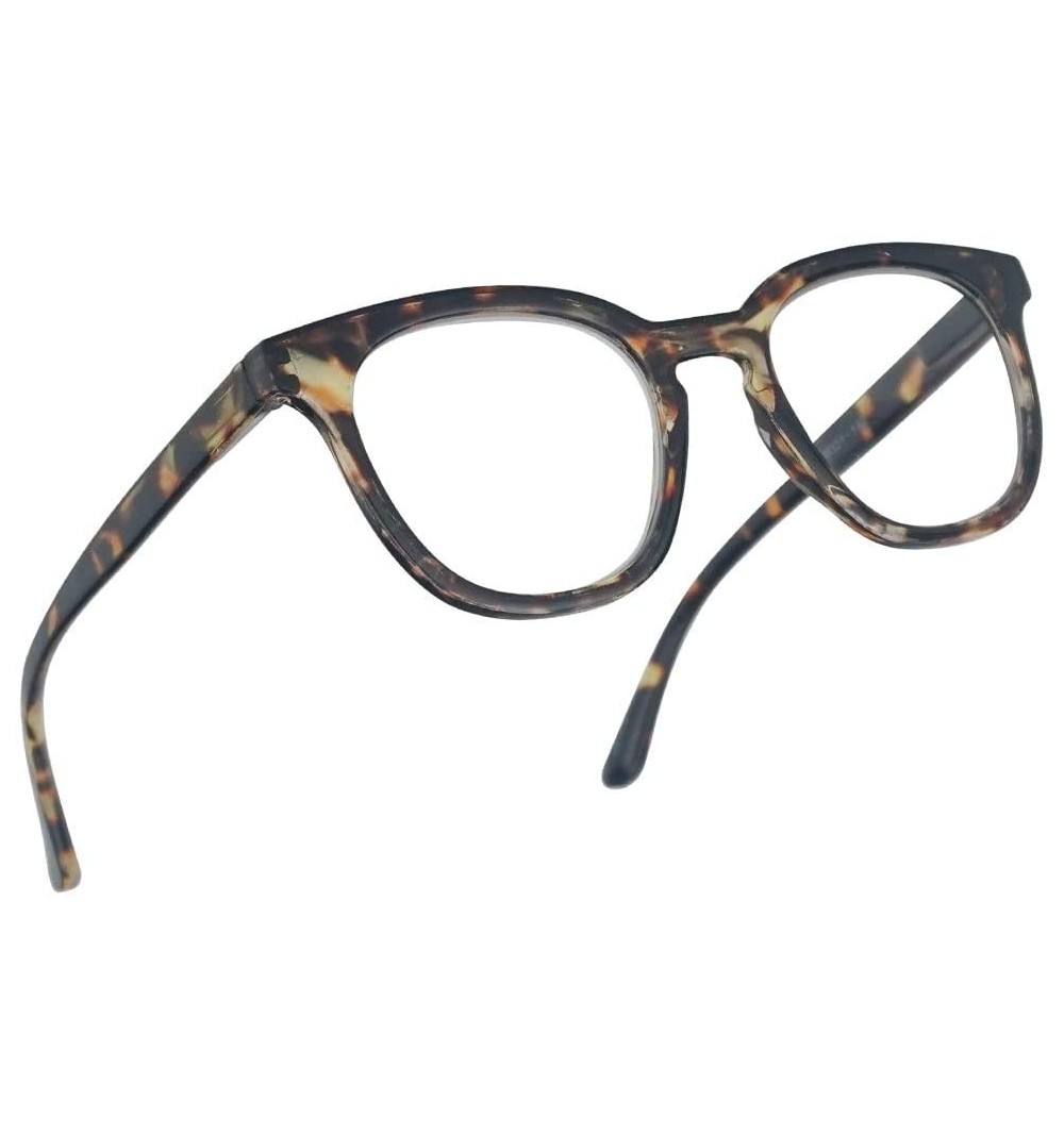 Oversized Semi Oversized Readers Strength Tortoise - Tortoise Shell - CX196MUUISQ $16.24