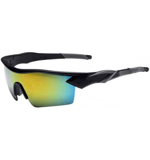 Sport Polarized Sunglasses bicycle glasses - Sports UV400 Protection TR90 Frame Baseball Running Hiking Fishing Driving - C51...