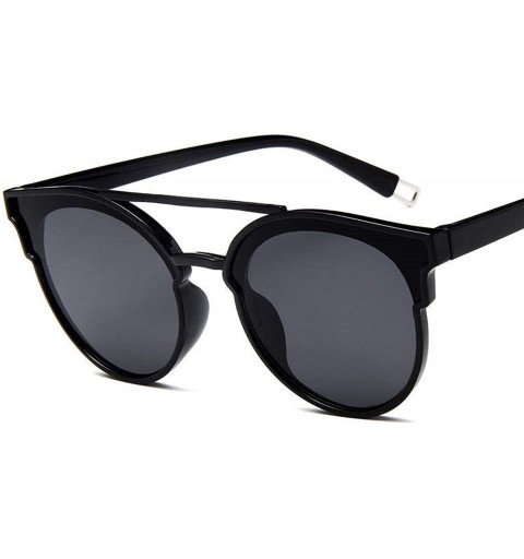 Oval Vintage erfly Sunglasses Women Luxury Plastic Ocean Lens Sun Glasses Classic Outdoor Oculos De Sol Gafas - Tea - C8197Y7...