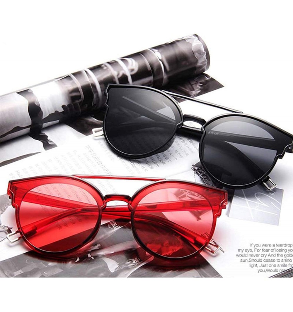 Vintage erfly Sunglasses Women Luxury Plastic Ocean Lens Sun Glasses ...