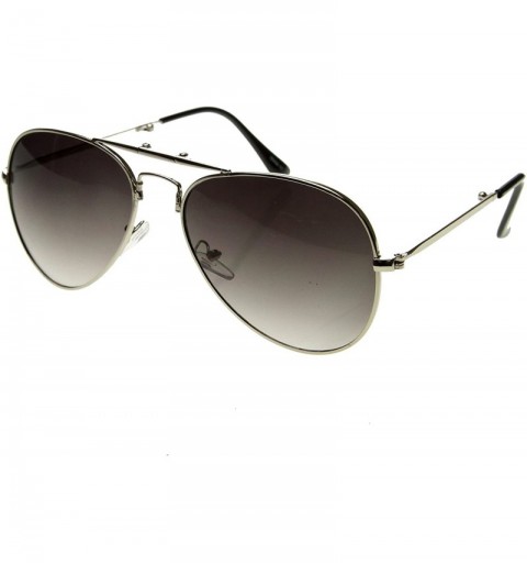 Aviator Limited Edition Folding Pocket Aviator Sunglasses + Case - Silver Lavender - CB11G13WHVH $14.02
