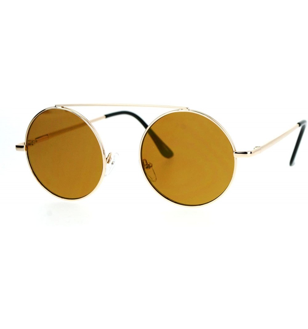 Gold hipster sunglasses | Panza x Sneakrxs