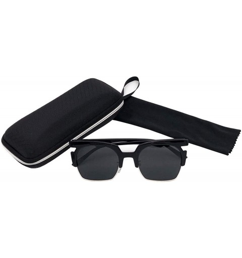Goggle Classic Polarized Fashion Sunglasses for Women Composite Frame sunglasses 2018 New Design NIMEIZIi - C4 - CF18E50TCTZ ...