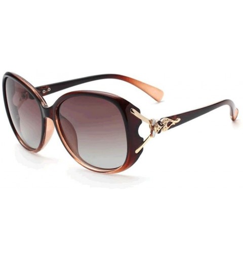 Round Vintage Polarized Round Protection Lens Sunglasses for Women - A - CA18YXDD9GW $38.97
