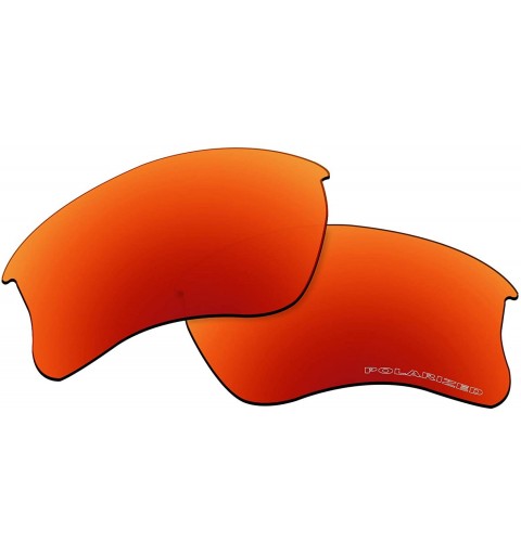 Shield Replacement Lenses Compatible with Flak Jacket XLJ Sunglass - Fire Polycarbonate Combine8 Polarized - CP184MN83NQ $22.97