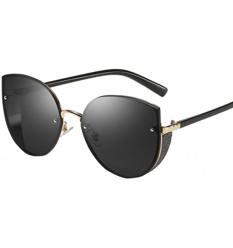 Rimless Metallic Sunglasses Men And Women Personality Glasses Frame Trendy Punk Wind Glasses Frame Retro Glasses - CS18Z362ZM...