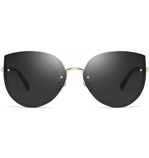 Rimless Metallic Sunglasses Men And Women Personality Glasses Frame Trendy Punk Wind Glasses Frame Retro Glasses - CS18Z362ZM...