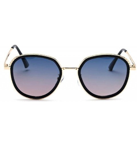 Aviator 2019 new metal sunglasses - women's fashion sunglasses - C - CT18SEHDKYZ $33.54