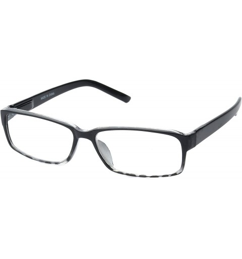 Square 'Lynton' Rectangle Reading Glasses - Black-2.25 - CG11P2VK2BV $19.48