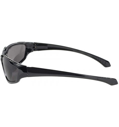 Bandit Sport Cycle Riding Sunglasses Black Frame with Smoke Lenses ...