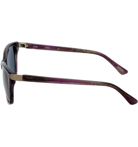 Wayfarer Designer Sunglasses AX00001 in Purple with Grey Lenses - C418IA3WM48 $43.76