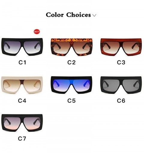 Shield Futuristic Oversize Sunglasses Mirrored Fashion - Leopard - CO18ROWORU6 $13.08