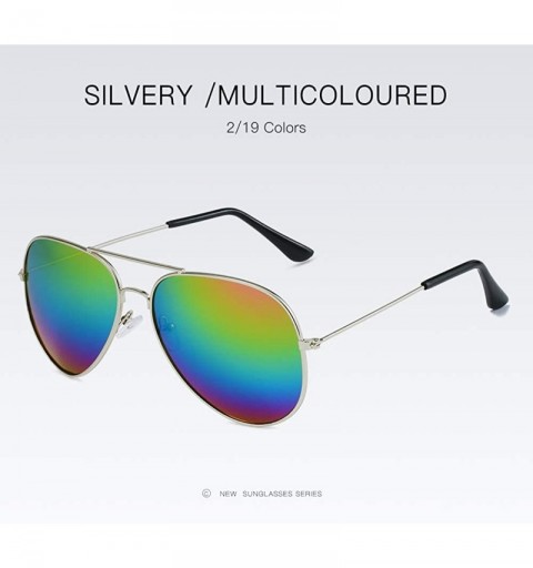 Round Fashion Retro Round Sunglasses Unisex Adult Polarized Driving Anti-UVA UVB Sunglasses - Gold-green - C918X63UZI2 $13.66