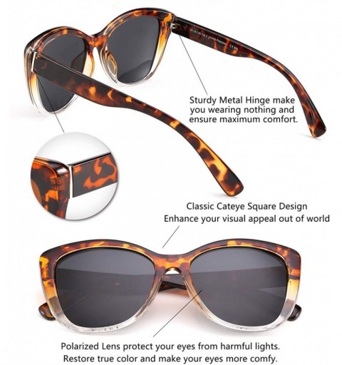 Polarized Vintage Sunglasses American Square Jackie O Cat Eye ...