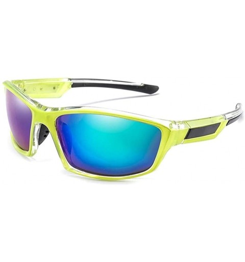 Sport Men Women Night Vision Driving Polarized Sunglasses Sun Glasses Square Sport Mirror Shades UV400 - CV199L8WMTN $25.41