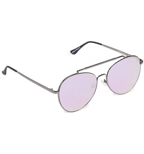 Round Women's Lickety Split Sunglasses - Gunmetal - CN18R3ZO3TL $59.34