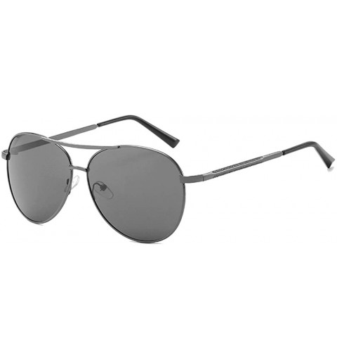 Aviator Nearsighted Shortsighted Myopia Sunglasses - Gray - CT18RWAM6NU $23.55
