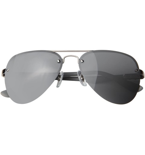 Aviator Polarized Mens Womens Aviator Vintage Retro Designer Sunglasses JO803 - Grey - C1120Y9X6TZ $28.00