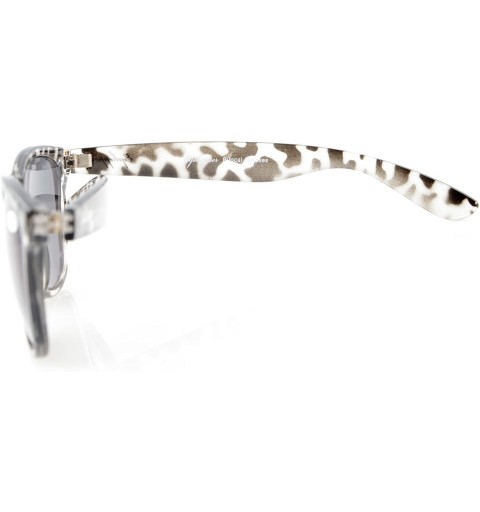 Round Womens Stylish Look Quality Key-Hole Style Bifocal Sunglassess - Grey Tortoise - C1180RN2QR0 $11.27