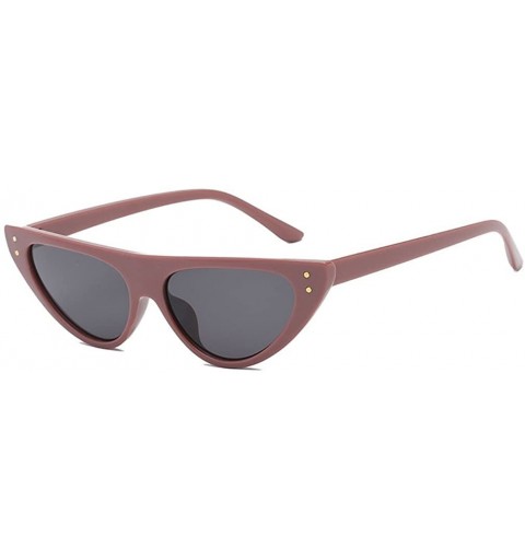 Butterfly Fashion Womens Sunglasses Cat Eye Sunglasses - Pale Mauve - CL18GGR9W93 $9.96