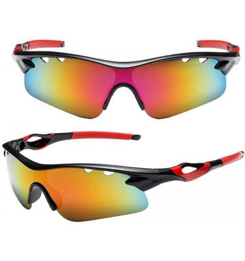 Sport Polarized Sports Sunglasses Cycling Glasses Men Women Cycling Running Driving Fishing Golf Baseball Glasses - CK18QWI2U...