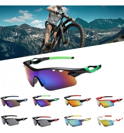 Sport Polarized Sports Sunglasses Cycling Glasses Men Women Cycling Running Driving Fishing Golf Baseball Glasses - CK18QWI2U...