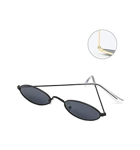 Oval Wamsan Women's Sunglasses Polarized Glasses Vintage Sun Glasses for Men Women Driving UV Protection - Style5 - C218RNC9M...