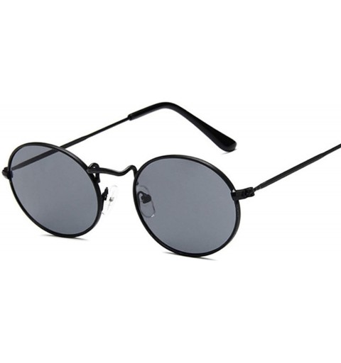 Sport 2019 Retro Round Yellow Sunglasses Women Brand Designer Sun Glasses For Women Alloy Mirror Sunglasses Female - CI18W78U...