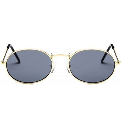 Sport 2019 Retro Round Yellow Sunglasses Women Brand Designer Sun Glasses For Women Alloy Mirror Sunglasses Female - CI18W78U...