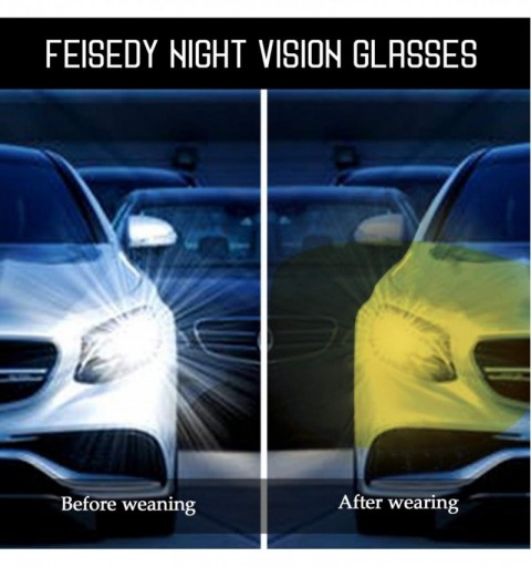 Wrap Women Yellow Sunglasses Wrap Around Anti Glare Driving Night Glasses B2547 - Black-transparent - CX192ZWLKZ5 $19.35