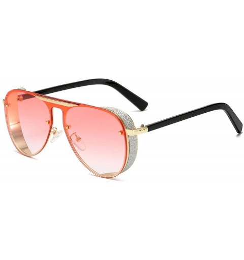 Round Design Fashion Sunglasses Style Women Luxury Sun Glasses UV400 Sunglass Shades Eyewear Oculos De Sol - 6 - CO197Y748YW ...