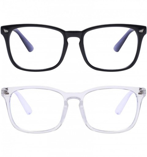 Aviator Various Blue Light Blocking Glasses Square Nerd Eyeglasses Frame Anti Blue Ray Computer Game Glasses - CN196I9ZXK8 $1...