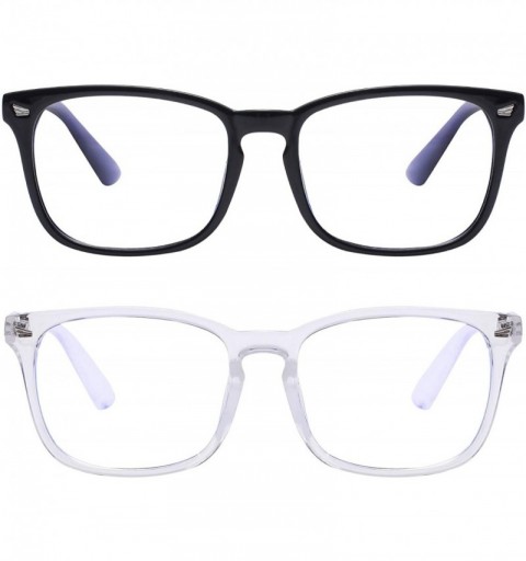 Aviator Various Blue Light Blocking Glasses Square Nerd Eyeglasses Frame Anti Blue Ray Computer Game Glasses - CN196I9ZXK8 $1...