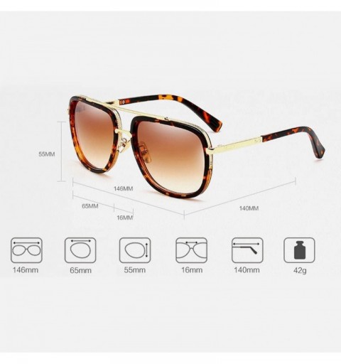 Square Neck Cord Strap Square Sunglasses Mens Outdoor Activities Keep Glasses On - Transparent&brown - CP18CYMSLC4 $23.00