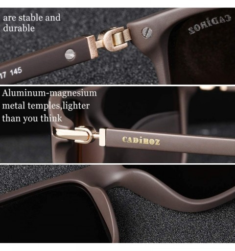 Rectangular Polarized Sunglasses for Men Driving Mens Sunglasses Rectangular Sun Glasses For Men/Women HKS8010 - C918NEQZNH8 ...
