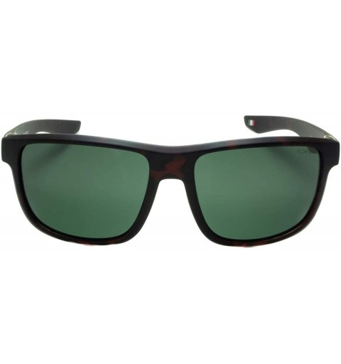 Oversized Polarized Sunglasses F-4311 Oversize Square Unisex Sunglasses/Great Fit - Matte Tortoise - C918IGEILW3 $32.01
