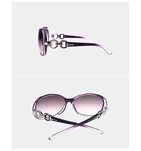 Goggle Sunglasses Women Large Frame Glasses Eyewear UV protection Goggles - Dark Coffee - CD184CE5954 $9.47