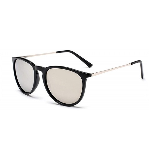 Round 2019 Classic Sunglasses Men/women Retro European American Fashion Cat Eye Trends UV400 - No.2 - CN199CKZ799 $35.88