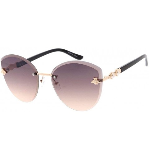 Butterfly Fashion Elegant Butterfly Cat Eye Lens S66 Sunglasses - Purple - CI18ASYC3KA $12.13