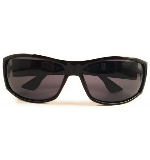 Rectangular Designer Sunglasses - Black - CW12CWVI5VR $17.65