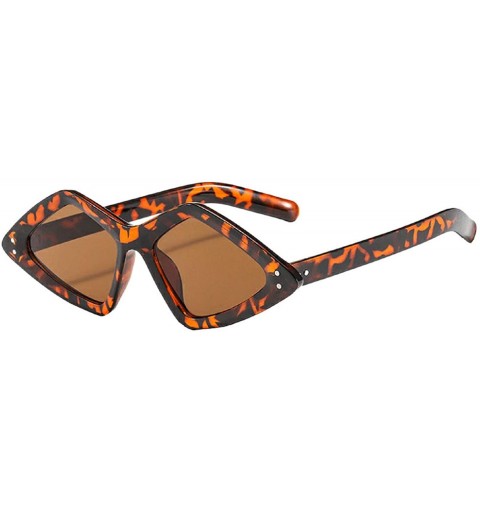 Oversized Retro Vintage Narrow Cat Eye Sunglasses for Women Clout Goggles Plastic Frame Pointy Sun Glasses - Gold - CG18U54KA...