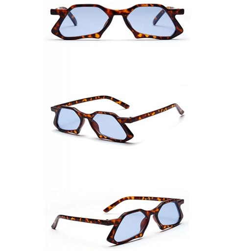 Square Women Frame Sunglasses Oversized Eye Retro Eyewear Fashion Radiation Protection Glasses - Multicolor -B - CI18OA8M9NM ...