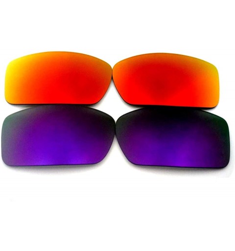 Oversized Replacement Lenses Gascan Purple&Green Color Polarized 2 Pairs-FREE S&H. - Purple&red - CF126N63HR9 $15.30