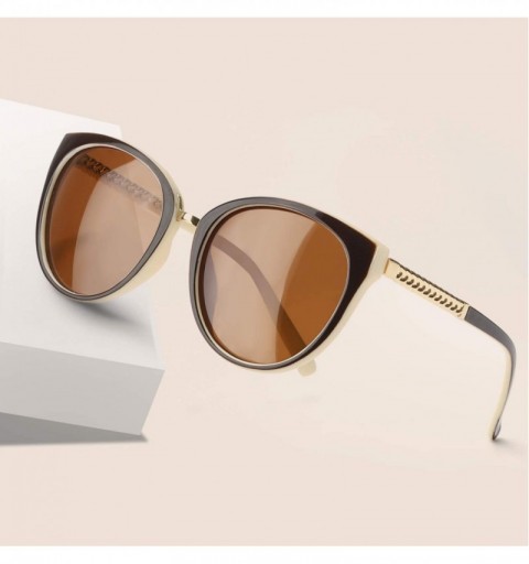 Cat Eye Cateye Sunglasses for Women Polarized-Fashion Classic Frame with 100% UV 400 Protection - CS18TD6ZE9W $13.28